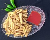 A picture of step 5 of French Fries Pakora🍟.