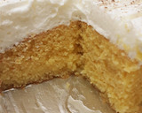 A picture of step 6 of Ravani with Whipped Cream.