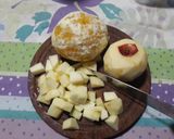 Foto del paso 1 de la receta: Bizcochuelo de Manzanas y Naranja natural 🍎🍊