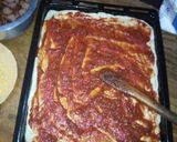 A picture of step 6 of Sausage, ham & pineapple pizza #author marathon.