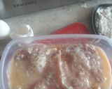 Foto del paso 2 de la receta: Milanesa rellena de jamón y queso