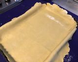 Une image de l'étape 3 de Tarte rhubarbe manzana (pâte brisée à la crème de citron).