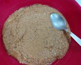 A picture of step 2 of Besan laddo.