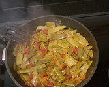 Foto del paso 4 de la receta: Judías verdes con jamón y fritada
