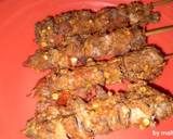 Cara Membuat Sate daging sapi pedas dan empuk 4