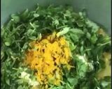 A picture of step 1 of Methi Paratha (Fenugreek Paratha).