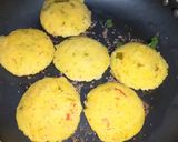 A picture of step 7 of Masala idli.