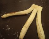 A picture of step 3 of Cinnamon rolls.