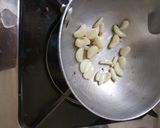 A picture of step 1 of Vada pav and spicy thecha.
