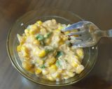 A picture of step 4 of Saucy sweet corn.