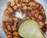 A picture of step 15 of Schezwan chicken.