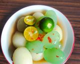 Foto langkah ke 7 dari resep Asinan Rambutan Kolang-Kaling Jeruk Songkit.