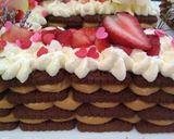 Foto del paso 6 de la receta: Chocotorta en forma de números👩🏼🍳😋🍓