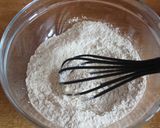 A picture of step 2 of Eggless whole-wheat apple upside down cake.