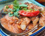 Hình bước làm 3 của món Cá bông lau kho sốt tiêu