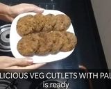 A picture of step 5 of Veg cutlets with methi and palak.
