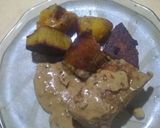 Foto del paso 5 de la receta: Solomillo de chancho a la crema en disco de arado c/ batatas