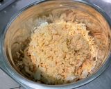 Une image de l'étape 4 de Gratin de pommes de terre aux harengs en conserve tomate et oignons.