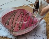 Gambar langkah 8 resipi Kek Beetroot Madu Coklat.