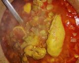صورة لخطوة 8 من وصفة يخنة دجاج بالخضار 🍗🍆🥬🧅🍅