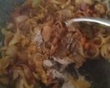 A picture of step 2 of Veg poha.