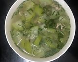 Hình bước làm 5 của món Canh bầu thịt nạc xay