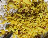 A picture of step 2 of Bhel Puri.