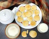 कोकोनट बटर कुकीज़(coconut butter cookies recipe in hindi) रेसिपी चरण 5 फोटो