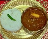 A picture of step 6 of Manshor Jhol / Mutton Bhat.