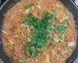 A picture of step 3 of Vegetable Vermicelli.