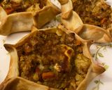 Foto del paso 3 de la receta: Empanadas de carne de soja 🥟