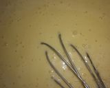 A picture of step 2 of Dora pan cake.