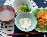 A picture of step 5 of Japanese Healthy Breakfast.