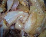 A picture of step 1 of Kienyeji chicken stew.