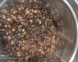 Hình bước làm 1 của món Bánh Mousse Thanh Long Socola Eat clean