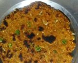 A picture of step 5 of Pav bhaji paratha.