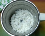 A picture of step 2 of Coconut Barfi Coconut Sandesh.