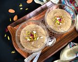 A picture of step 7 of Kuttu Atta Phirni (Buckwheat Flour Pudding).