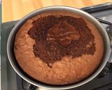 Une image de l'étape 10 de Gâteau chocolat fraises caramel.