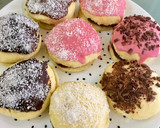 Foto del paso 15 de la receta: Donuts 🍩 rellenos de crema pastelera (en horno)