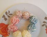 A picture of step 3 of Coconut ladoo(laddu).