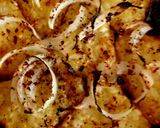 A picture of step 4 of My Spicy Cheese + Onion over Hashbrowns 😃 #Sidedish.