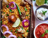 Foto langkah ke 25 dari resep Briyani Daging tanpa Basmati.