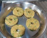 A picture of step 3 of Chicken donuts.