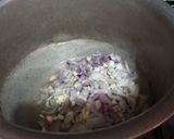 A picture of step 1 of Beetroot qeema Chuqandar qeema.