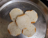 A picture of step 2 of Instant Rasmalai/Bread Rasmalai.