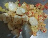 Foto langkah ke 4 dari resep Sambal goreng krecek kentang bumbu sederhana.