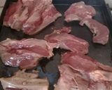 Foto del paso 5 de la receta: Bife de corazón. Con arroz y verduras saltedas(a la plancheta)