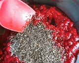 Foto del paso 3 de la receta: Mermelada Keto de frambuesa y chía