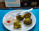 A picture of step 6 of Paneer Thecha.